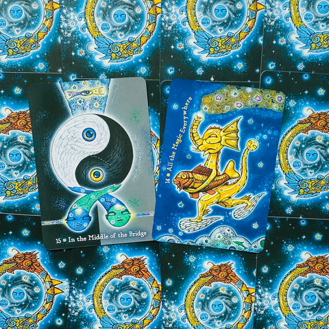 The Dream Weaver'S Oracle Cards Deck Guidebook Colette Baron-Reid With Bag
