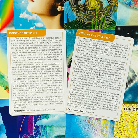 The Mediumship Training Oracle Cards Deck Holland & Rainbow Developing