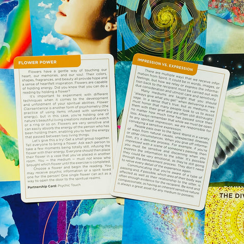 The Mediumship Training Oracle Cards Deck Holland & Rainbow Developing