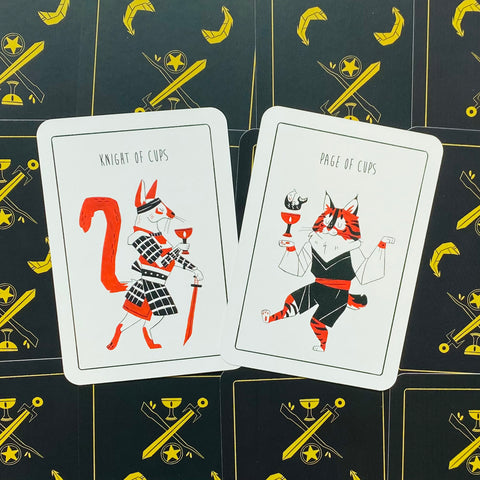 Arcanis Animal Tarot Cards Deck And Guidebook By David Depasquale With Bag