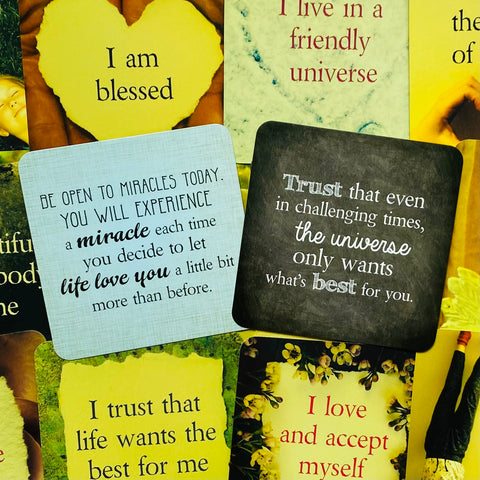 Life Loves You Affirmations Cards Deck Louise Hay R. Holden Oracle