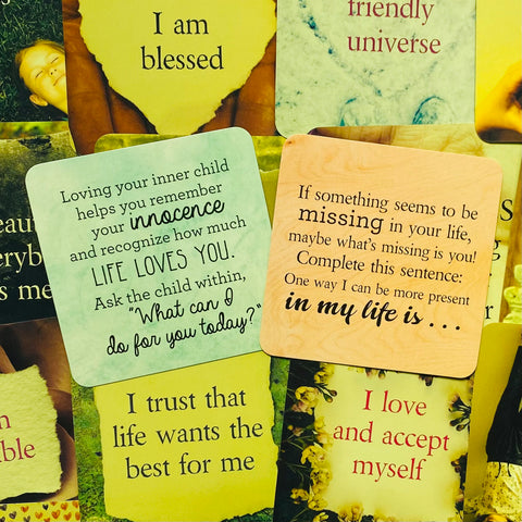 Life Loves You Affirmations Cards Deck Louise Hay R. Holden Oracle With Bag