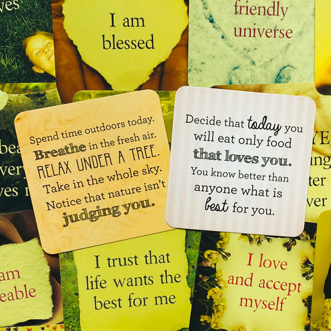 Life Loves You Affirmations Cards Deck Louise Hay R. Holden Oracle With Bag