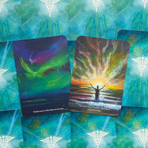 Healing Spirits Oracle Card Deck with Guidebook - Spiritual Messages