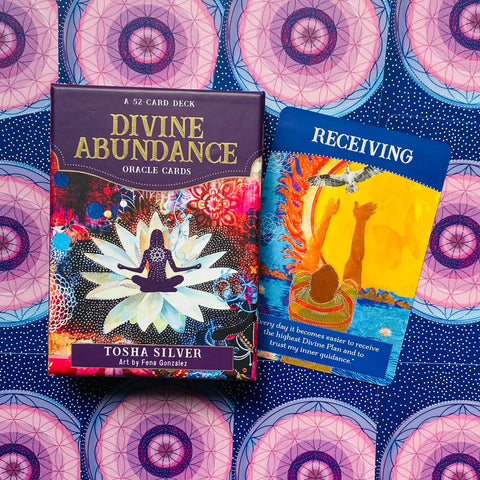 Divine Abundance Oracle Cards Deck By Tosha Silver Divine Source
