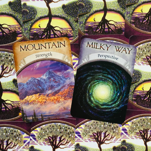 Earth Magic Oracle Cards Deck And Guidebook  By Steven D. Farmer With Bag