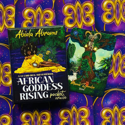 African Goddess Rising Pocket Oracle Card Deck And Guidebook Hay House