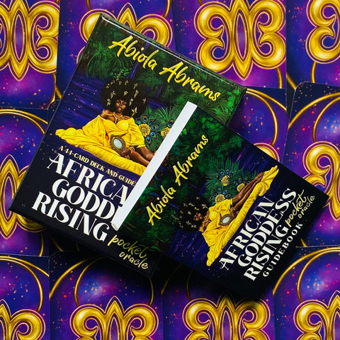 African Goddess Rising Pocket Oracle Card Deck And Guidebook Hay House
