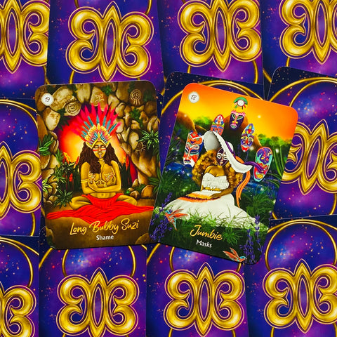 African Goddess Rising Oracle Cards Deck & Guidebook Abiola Abrams