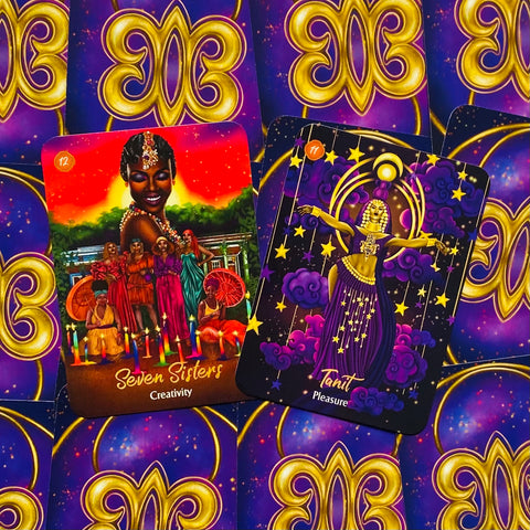 African Goddess Rising Pocket Oracle Card Deck And Guidebook Hay House