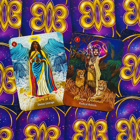 African Goddess Rising Pocket Oracle Card Deck And Guidebook Hay House