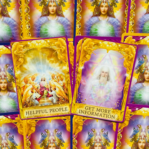 Angel Answers Oracle Cards Deck And Guidebook Radleigh Valentine