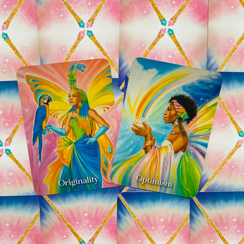 Manifesting With The Fairies Oracle Cards Deck And Guidebook