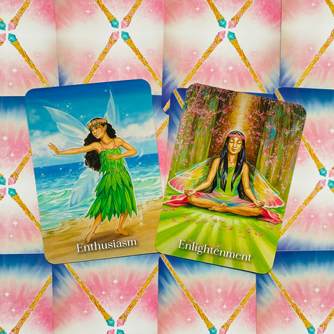 Manifesting With The Fairies Oracle Cards Deck And Guidebook