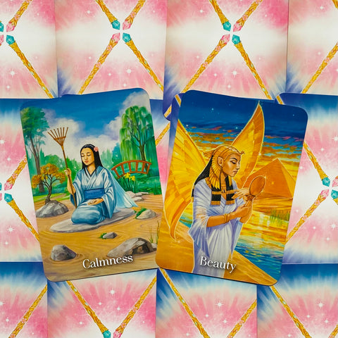 Manifesting With The Fairies Oracle Cards Deck And Guidebook
