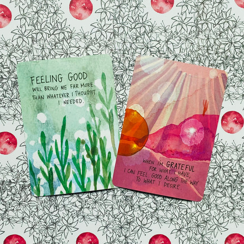 Super Atractor Card Deck G. Bernstein Affirmations Oracle With Bag