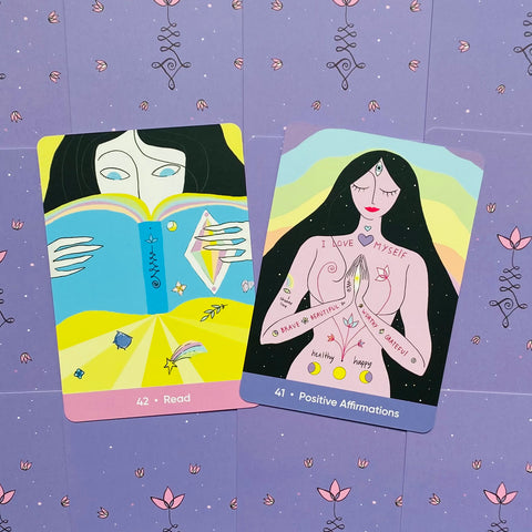 The Sacred Self-Care Oracle Cards Deck Goddess Provisions Wisdom
