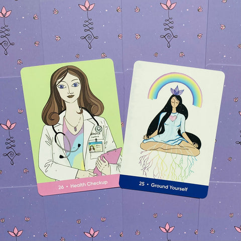 The Sacred Self-Care Oracle Cards Deck Goddess Provisions Wisdom
