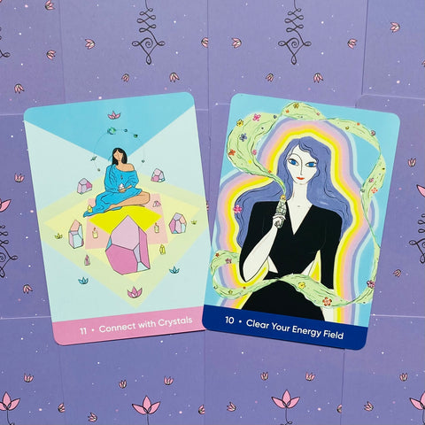 The Sacred Self-Care Oracle Cards Deck Goddess Provisions Wisdom