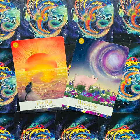 The Chinese Five Elements Oracle Cards Deck By Vicki Iskandar