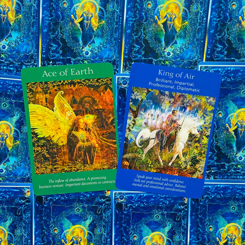 Angel Tarot Cards Deck And Guidebook By Radleigh Valentine