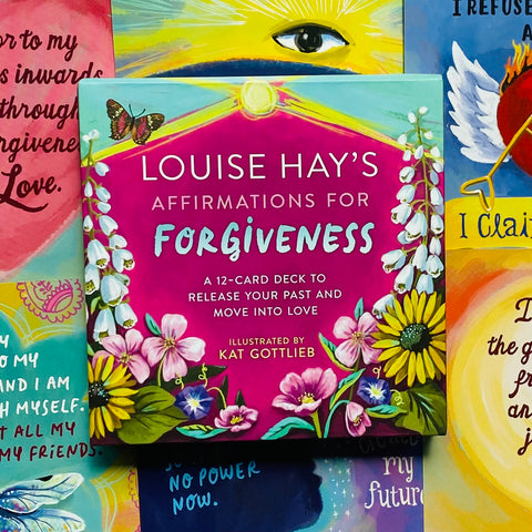 Louise Hay'S Affirmations For Forgiveness Inspirational Tarot Cards Deck