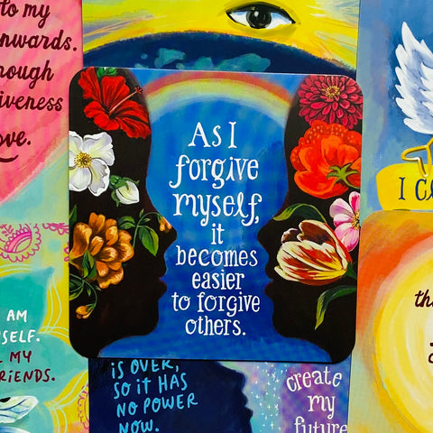 Louise Hay'S Affirmations For Forgiveness Inspirational Tarot Cards Deck