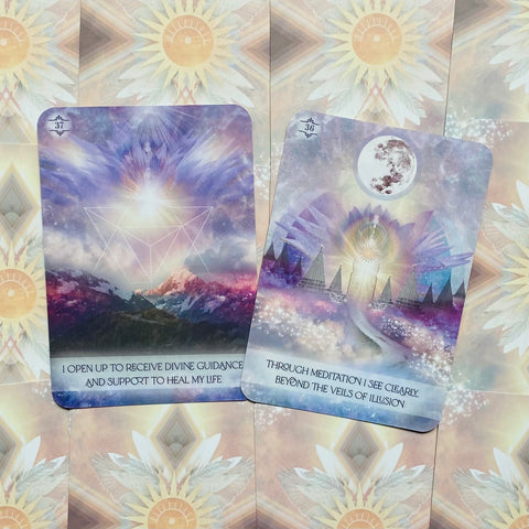 Law Of Positivism Healing Oracle Cards Deck And Guidebook With Bag