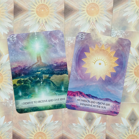 Law Of Positivism Healing Oracle Cards Deck And Guidebook With Bag