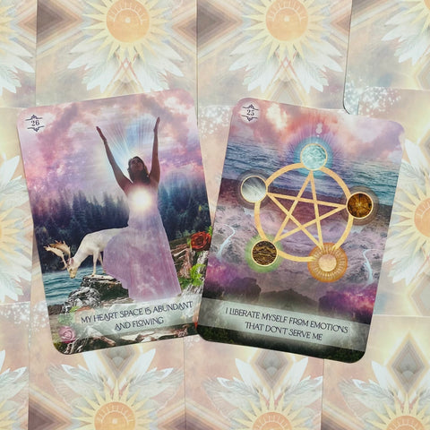 Law Of Positivism Healing Oracle Cards Deck And Guidebook With Bag