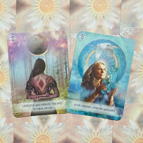 Law Of Positivism Healing Oracle Cards Deck And Guidebook With Bag