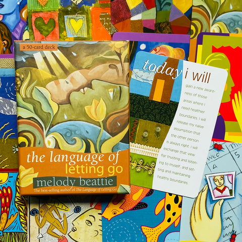 The Language Of Letting Go Cards Deck By Melody Beattie Healing