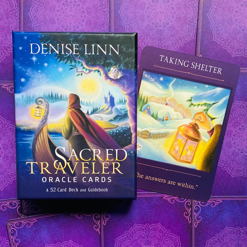 Sacred Traveler Oracle Cards Deck Denise Linn Wisdom Messages