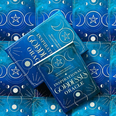Inspirational Goddesses Oracle Cards Deck & Guidebook Female World Lo Scarabeo