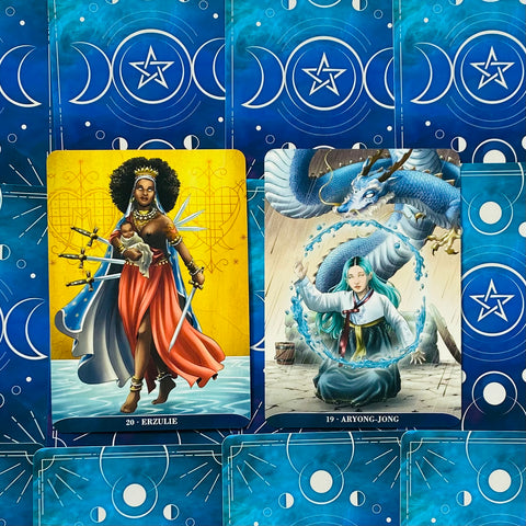 Inspirational Goddesses Oracle Cards Deck & Guidebook Female World Lo Scarabeo