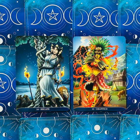 Inspirational Goddesses Oracle Cards Deck & Guidebook Female World Lo Scarabeo