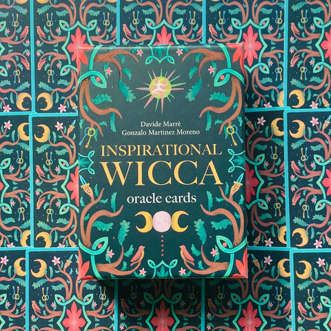 Inspirational Wicca  Spiritual Journey Oracle Cards Deck & Guidebook With Bag