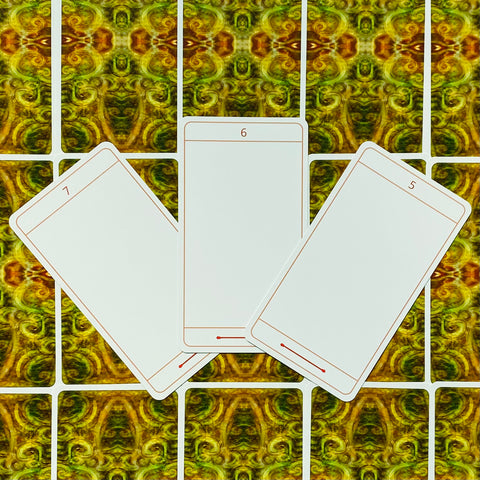 Invisible Tarot Cards Deck Blank Self Create Protagonist Wisdom Lo Scarabeo