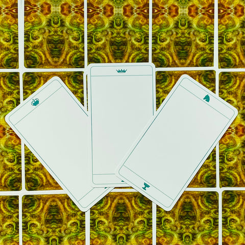 Invisible Tarot Cards Deck Blank Self Create Protagonist Wisdom Lo Scarabeo