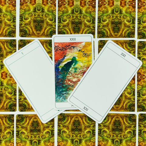 Invisible Tarot Cards Deck Blank Self Create Protagonist Wisdom Lo Scarabeo