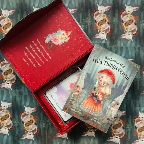 Wisdom Of The Wild Things Oracle Cards Deck & Guidebook Evaboneva