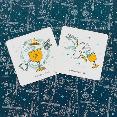 Trinity Tarot Self-Discovery Cards Deck & Guidebook Sheet By Ari Wisner