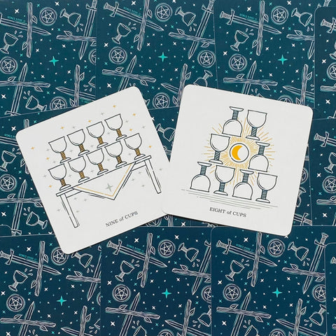 Trinity Tarot Self-Discovery Cards Deck & Guidebook Sheet By Ari Wisner With Bag