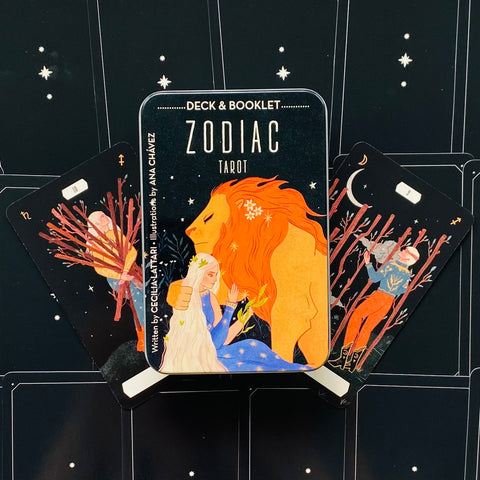 Zodiac Tarot Cards Deck & Booklet In A Tin Esoteric US Games Systems