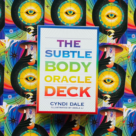 The Subtle Body Oracle Cards Deck & Guidebook US Games Systems - With Bag!
