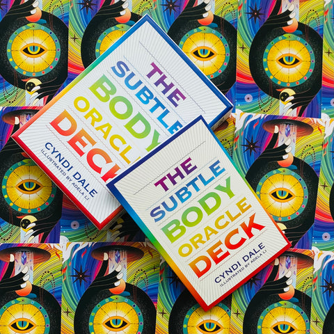 The Subtle Body Oracle Cards Deck & Guidebook Cyndi Dale by US Games Systems