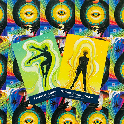The Subtle Body Oracle Cards Deck & Guidebook Cyndi Dale by US Games Systems
