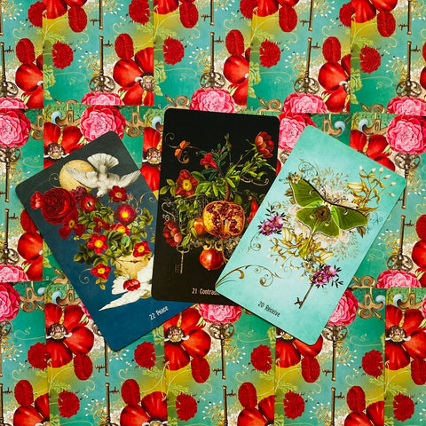 Unlocking The Secret Garden Oracle Crads Deck & Guidebook