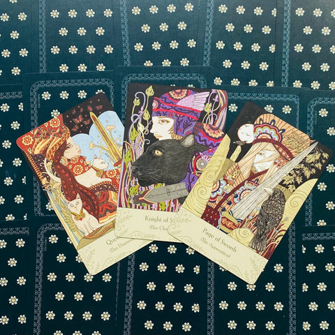 Universal Folk Tarot Cards Deck & Guidebook US Games Systems With Bag