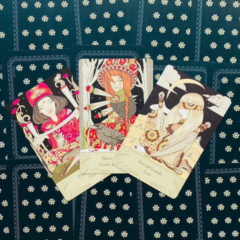 Universal Folk Tarot Cards Deck & Guidebook US Games Systems With Bag